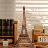 Robotime Rolife Night of the Eiffel Tower 3D Wooden Puzzle for Teens Adult Miniature Views of Famous Buildings Toys Decoration 3