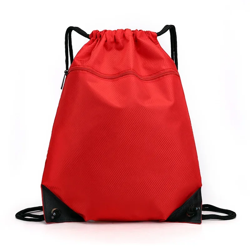 Oxford Fabric Drawstring Backpacks Basketball Backpack Capacity Waterproof Sports Fitness Backpacks Gym Bag Sack Custom Logo New