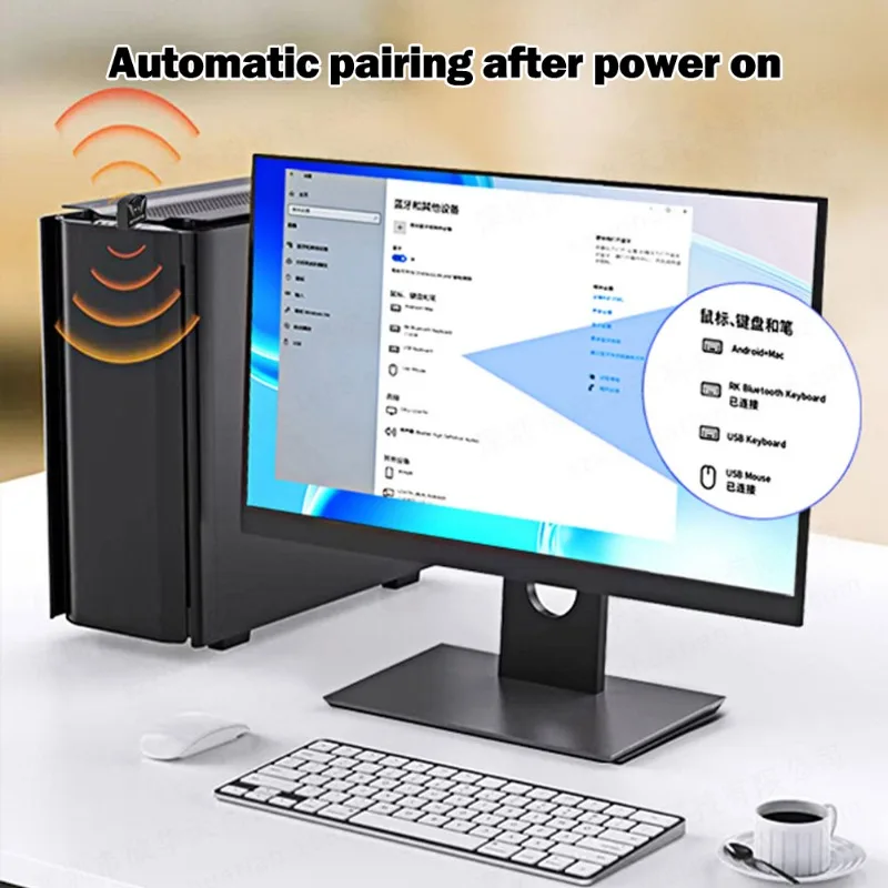 Enhanced Bluetooth USB Adapter - Wireless Dongle