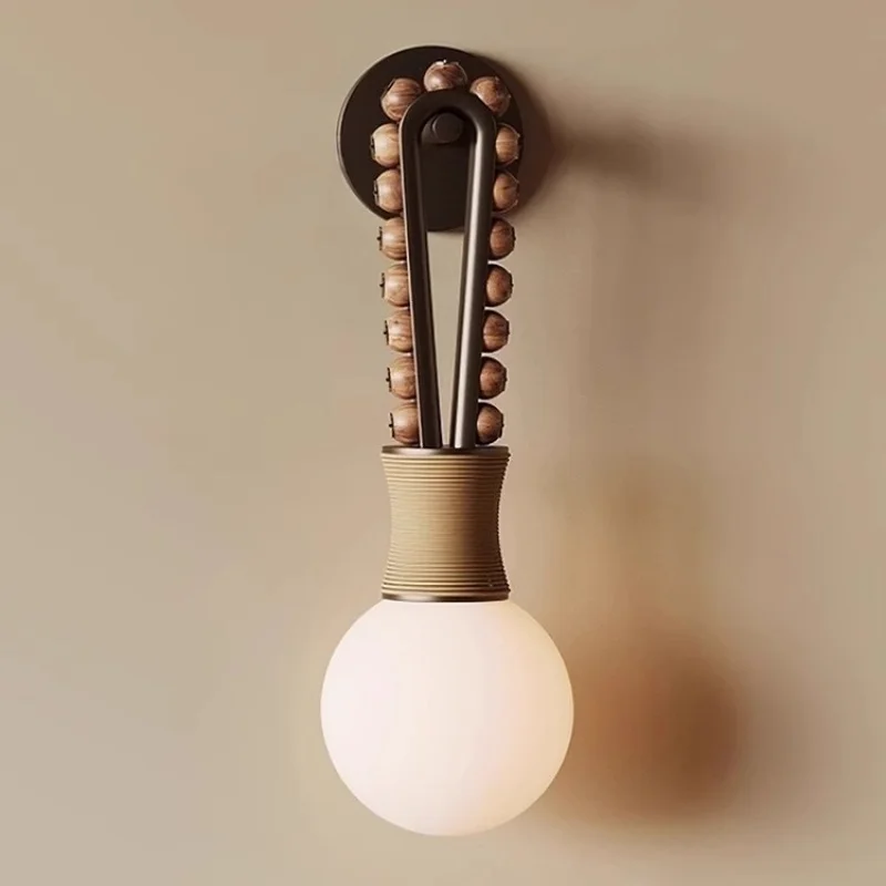 Post-Modern Hotel Wall Lamp Simple Guest Room Corridor Living Room Study Designer Model Bedroom Bedside