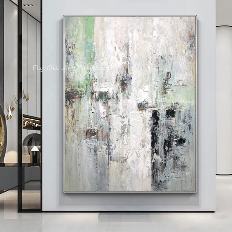 

Large Size 100% Handpainted Thick Knife Landscape Artwork oil painting no frame art on canvas wall decoration gift