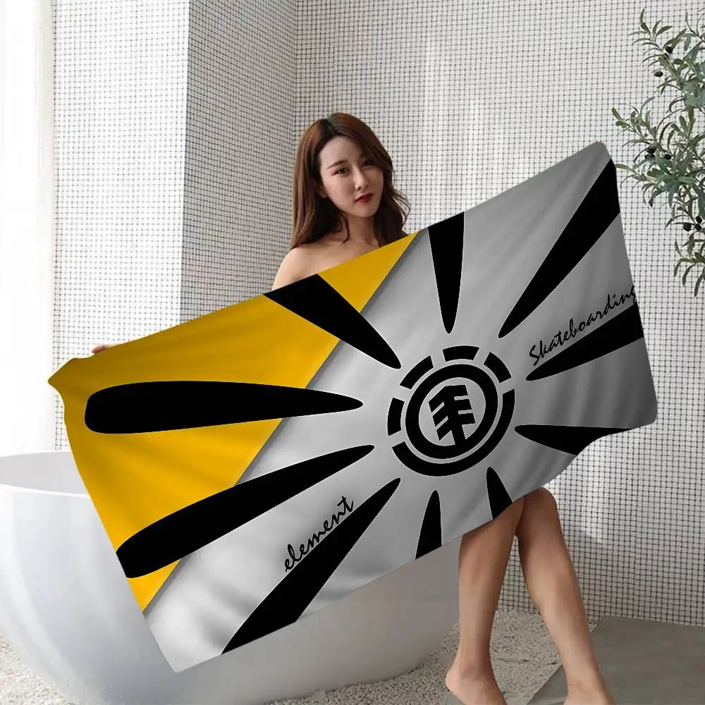 Element Skateboards Trend Microfiber Blanket Quick Drying Beach Towels Oversized Printing Super Absorbent Pool Towel Blanket