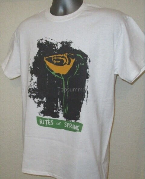 

Rites Of Spring Music T Shirt 80S Punk Rock Emo Embrace Dag Nasty Fugazi W346