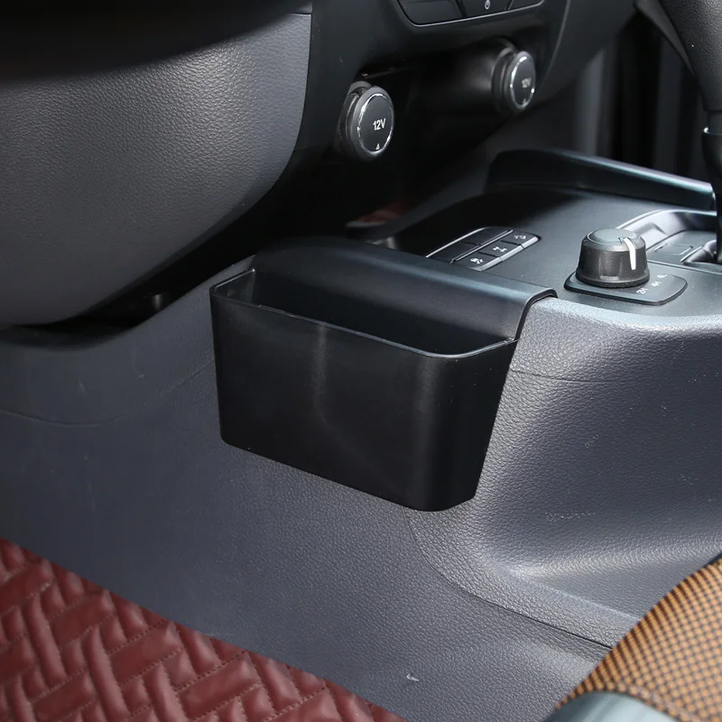 

2 шт. коробка для хранения ручек передней двери автомобиля поднос для телефона коробка для всякой всячины Abs черный для Ford Ranger Wildtrak 2015 -22 аксессуары для интерьера