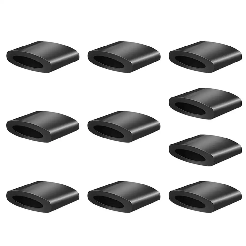 Air Fryer Rubber Bumpers Tabs Tips Protective Feet Covers Tray Rubber Replace Parts Detachable Parts Kitchen Cooking Accessories