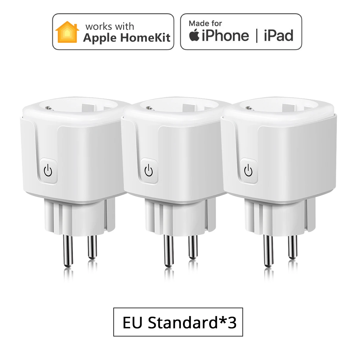 Uk 16a Smart Plug For Homekit Electrical Outlets With Wifi Siri Voice  Remote Control Wall Light Switch Smart Home Part Wifi Plug Smart Switch  Wifi Switch Smart Socket - Temu United Arab