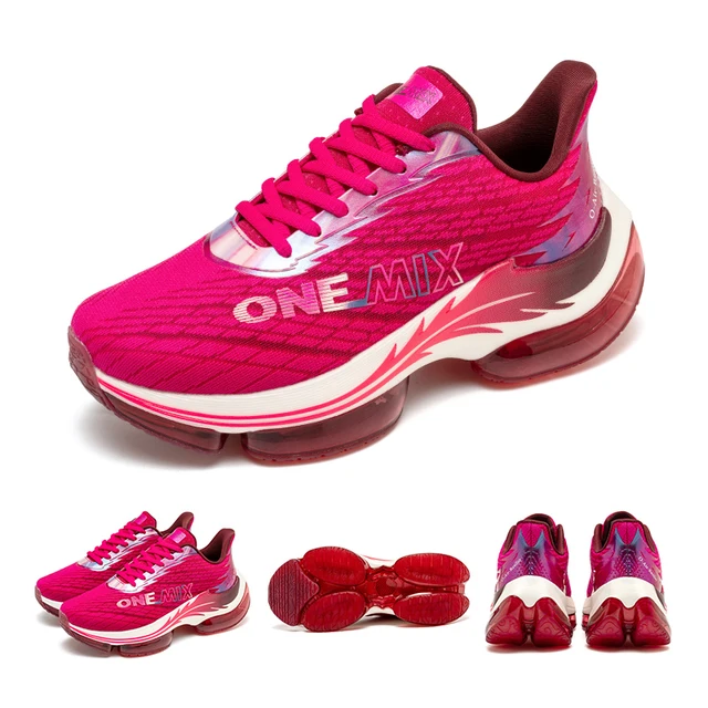 ONEMIX Air Cushion Running Shoes for Women Summer Lightweight Mesh Surface Breathable Sneakers Outdoor Fitness Sport Shoes 6