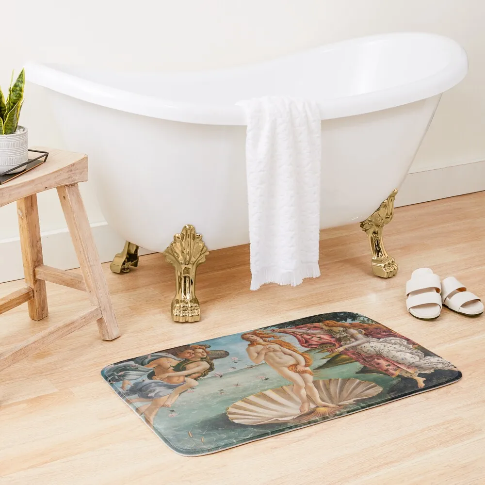 

The Birth of Venus Bath Mat Sets Of Bathroom Accessories DoorEntrance Door Anti-Skid Shower Carpet For Bath Anti-Skid Mat