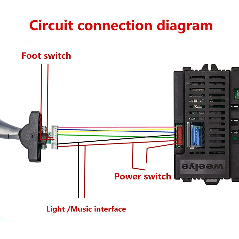 Gear Handle Switch Front/Back Switch For Electric Vehicle S9088 2588 Toy Children's Accessories Electronic kids electric car