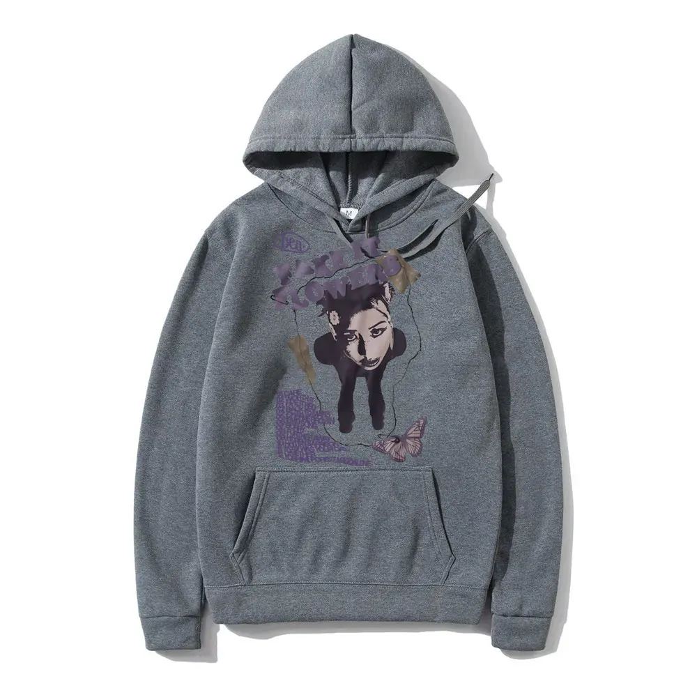 Singer Beabadoobee Fake It Flowers Graphic Hoodie Unisex Fashion Y2k Trend Sweatshirt Men Women Casual Cotton Oversized Hoodies