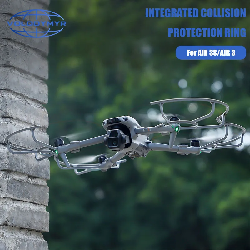 VOLODYMYR Propeller Guard Cage for DJI AIR 3S/AIR 3 Arms Anti-collision Ring Props Case Protector Cover Accessories