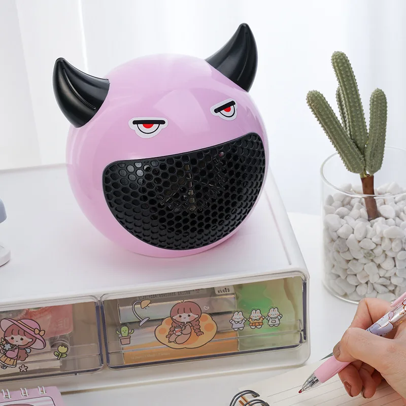 Winter Electric Heater Desktop Heater New Little Devil Mini Small Heater  Vertical Mute Heaters Keep Warm Household Quick Heaters - AliExpress