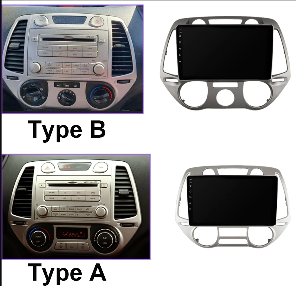 NAVISTART  I20 2008 2009 2010 2012 ڵ  Ƽ̵ GPS ̼ ī÷, ȵ̵ 10, 4G , 2 Din, DVD ÷̾ 