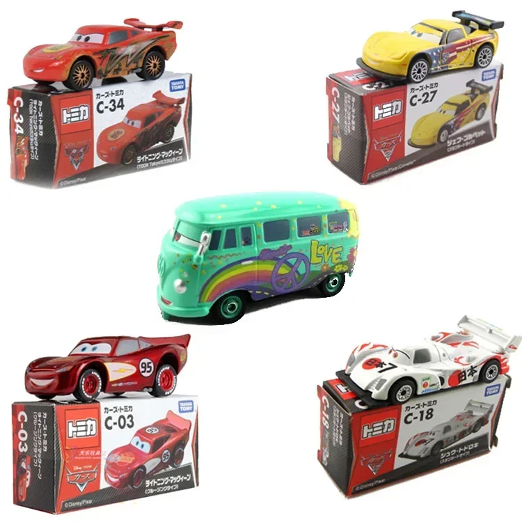 TAKARA TOMY tomica scale car model General Motors Model McQueen Model Boy Car Toy Children's holiday gift for boys 2