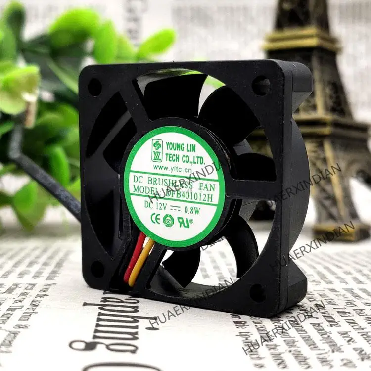 

Новый комплект охлаждающего вентилятора DFB401012H, 12 В постоянного тока, 0,8 Вт, 4010 дюйма, 4 см