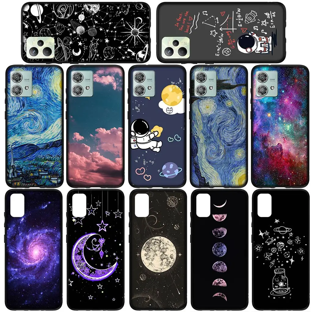 Cosmic Astronaut Galaxy Stars Phone Cover