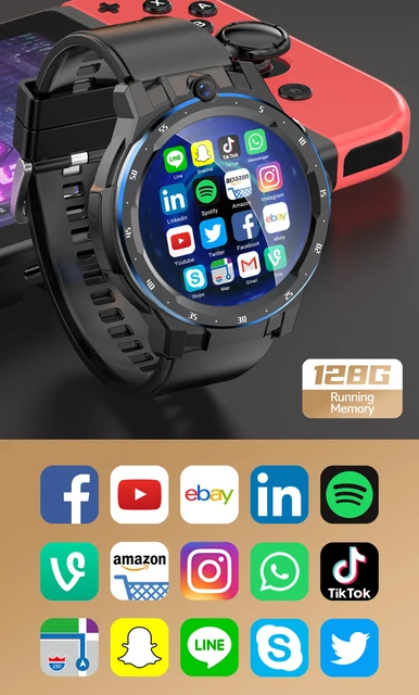 Wholesale Brand New 4G 5MP Camera Heart Rate GPS Mobile Watch Android Smart  Watch Phone with Bt Call Dm19 - China Digital Watch and Luxury Watch price