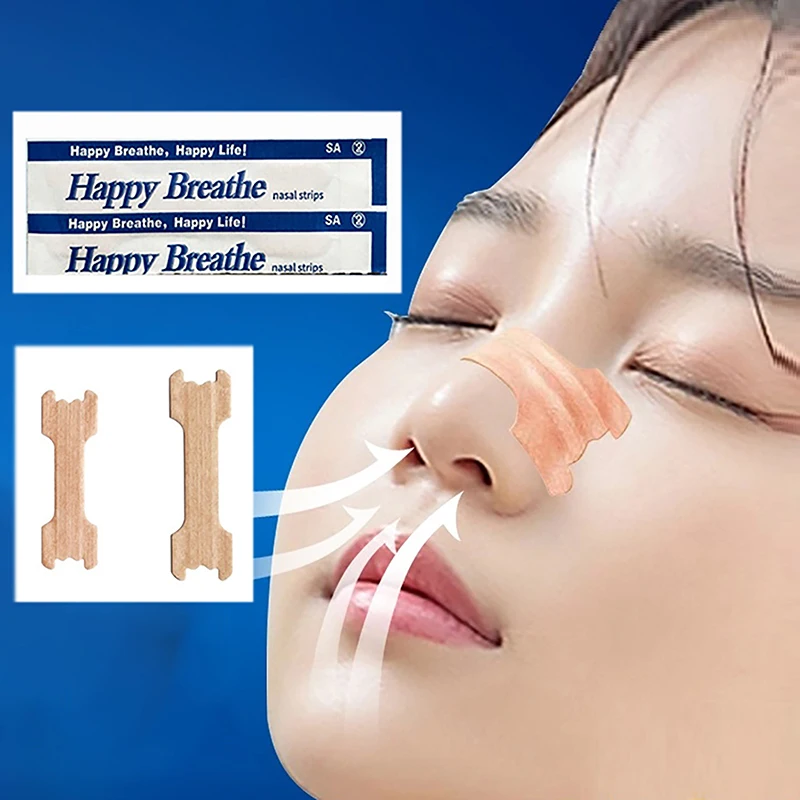 20Pcs Breath Nasal Strips Works Instantly To Improve Sleep Reduce Snoring And Relieve Nose Congestion Due To Colds And Allergies