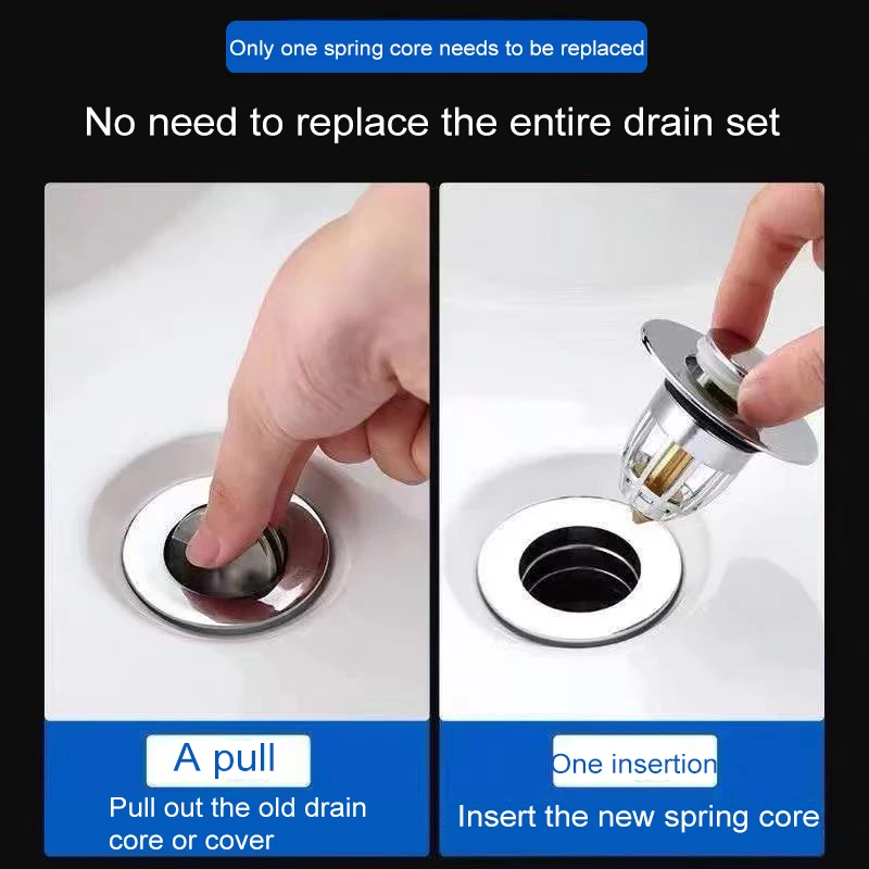 Drain Filter Kitchen Sink Filter Floor Drain Deodorant Floor Drain Core Drain Stopper Basin Drain Stopper Drain Strainer Bathroom Sink Plug Drain Pipe Plug Floor Drain Filter Bathroom Sink Stopper Washbasin Drain Plug Universal Pop-up Core Drainage Filter