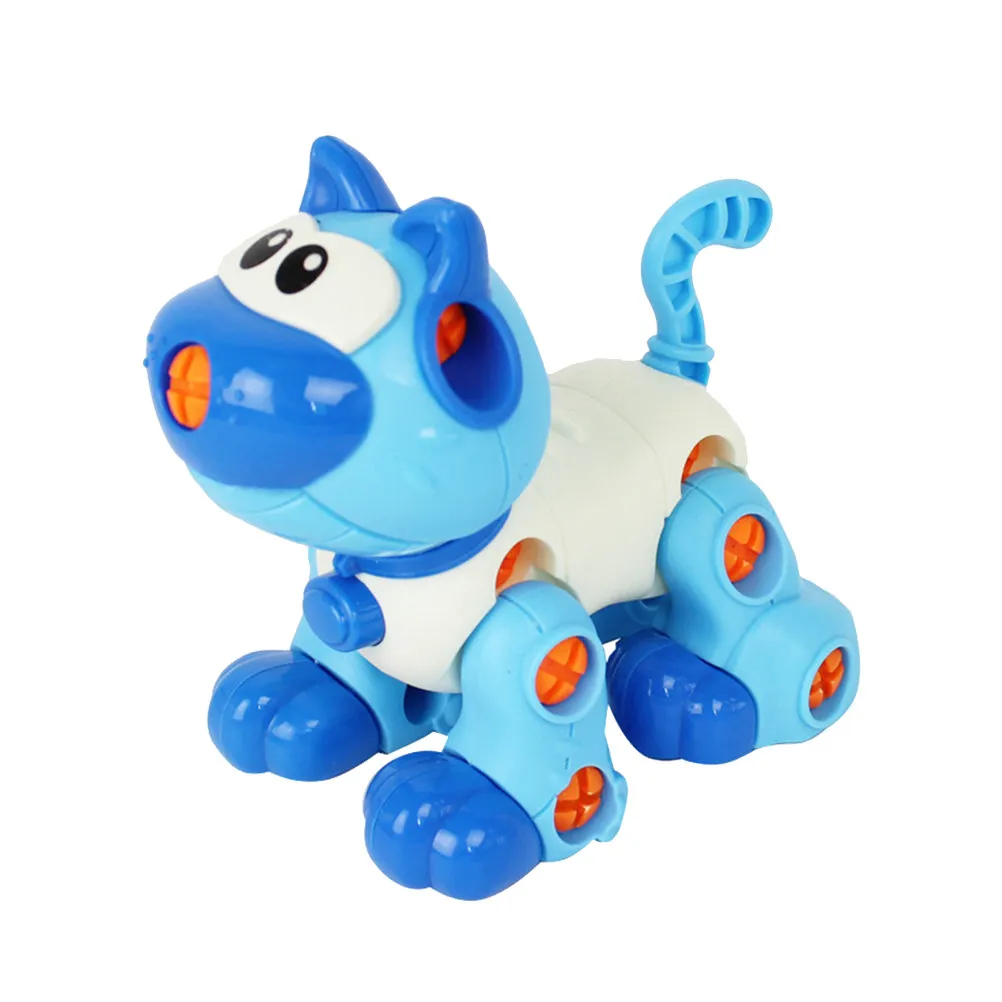 를 위한 탈부착 가능한 나사 동물 조립 세트, 조기 교육 및 두뇌 발달을 위한 부모-자녀 활동