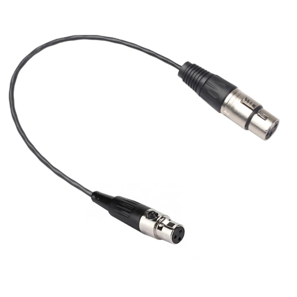 2M 3M Mini XLR 3pin Male to XLR 3pin Female Cable for Blackmagic Pocket Cinema 4k Camera Audio Line Cable haldane pair gold plated xlr balacned audio cable 3pin xlr male to female amplifier interconnect cable with xlo htp1 cable
