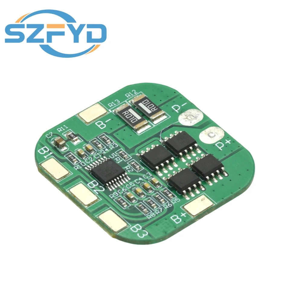 Battery Protection Module 4S 14.8V / 16.8V 20A Peak li-ion BMS PCM Battery Protection Board Bms Pcm For lithium LicoO2 Limn2O4 18650 li Battery
