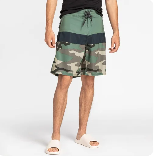 Men's Beach Shorts Surfing Shorts Waterproof Quick Drying Breathable Board Short Swim