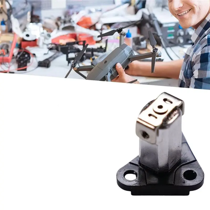 Charnière Avant Métal pour DJI Mini 3/4 Pro/5 Pro - Pièce Drone Noire