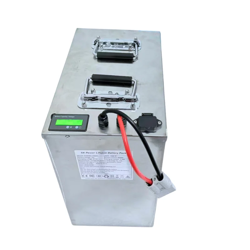 60V Portable Power Pack 40Ah 80Ah 100Ah 150Ah 200Ah 400Ah with Charger