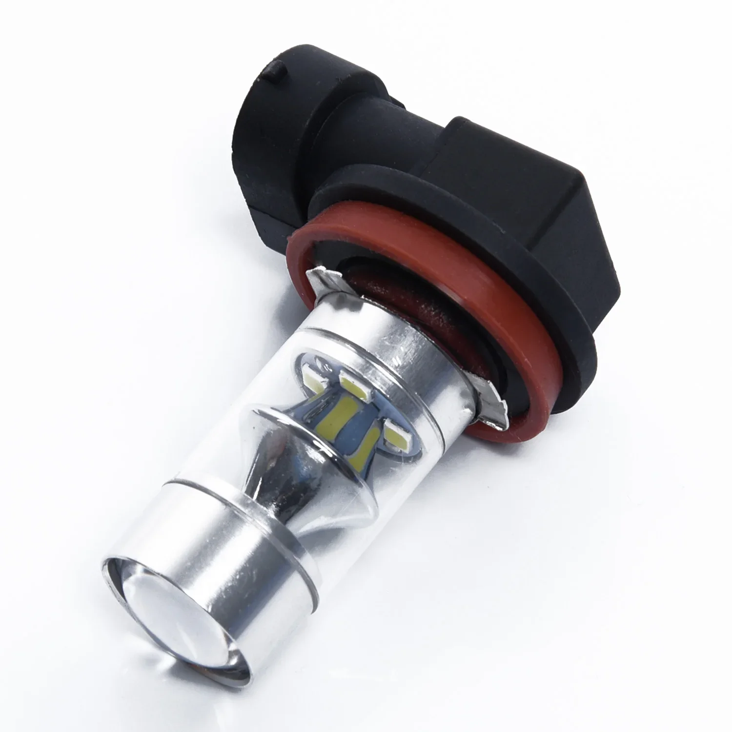LED 안개등 전구, H8, H11, 600LM, 6000K-6500K, 매우 밝은 흰색, 자동차 운전 러닝 램프, 자동 LED 조명, 12V, 24V, 2 개