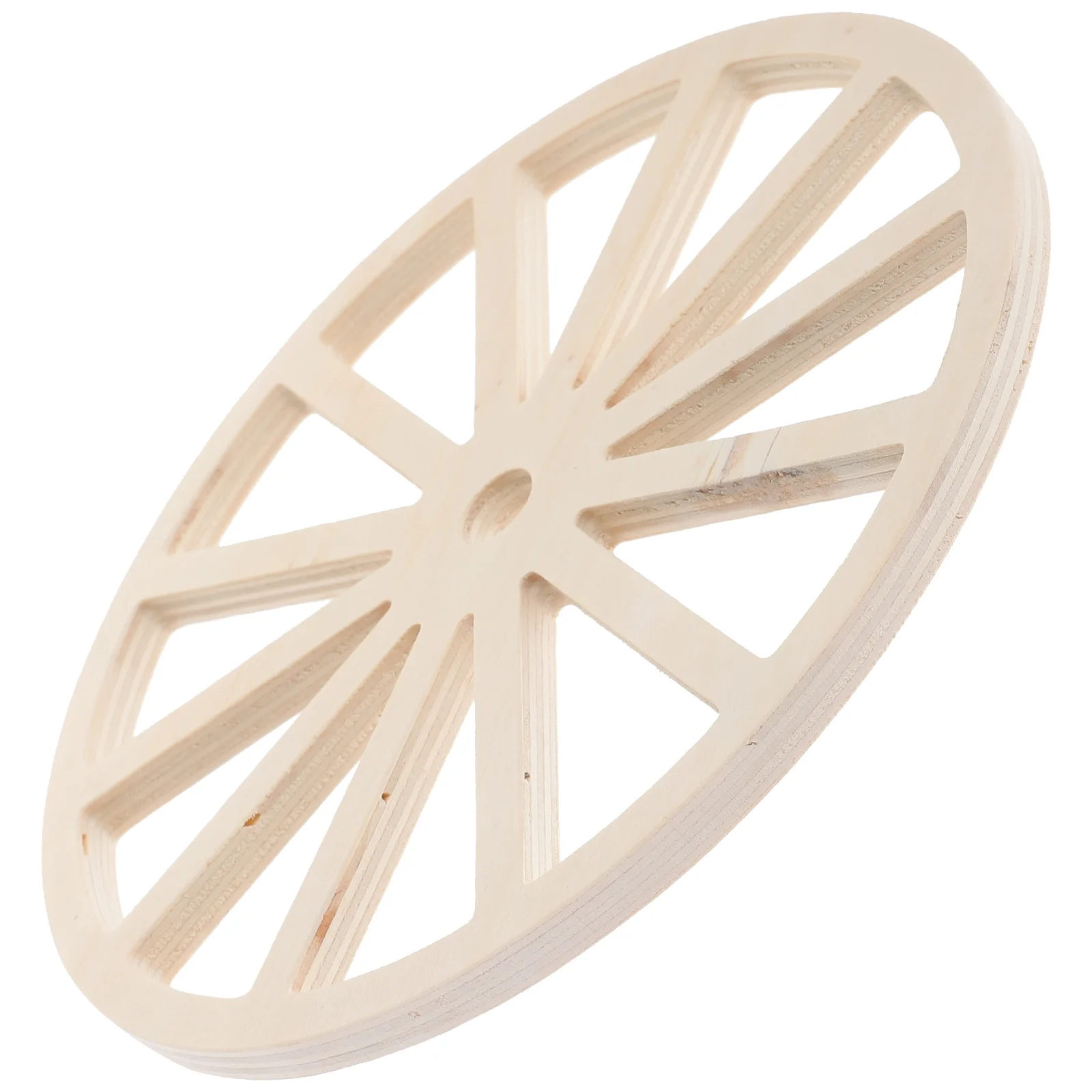 

Unfinished Blank Wood Wheel Craft Wall Hanging Wood Wheel Ornament Diy Wheel Wall