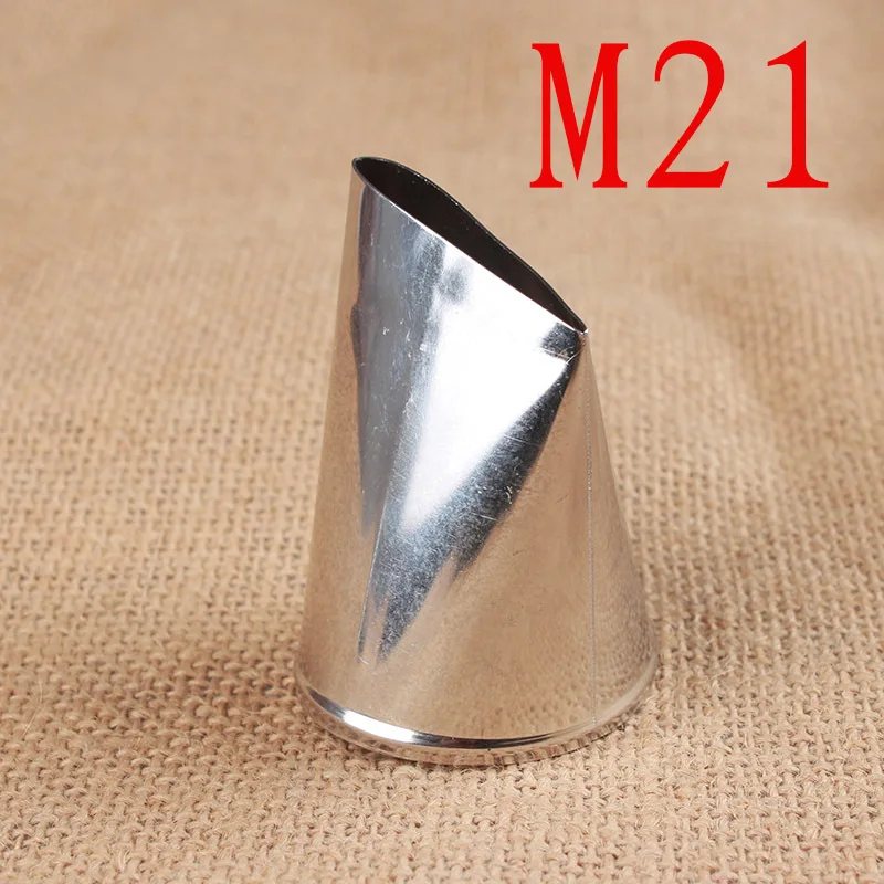 M21 Affordable Rose Petals Decorating Mouth 304 Stainless Steel Electrolytic Baking DIY Tools Oversized kitchen tools