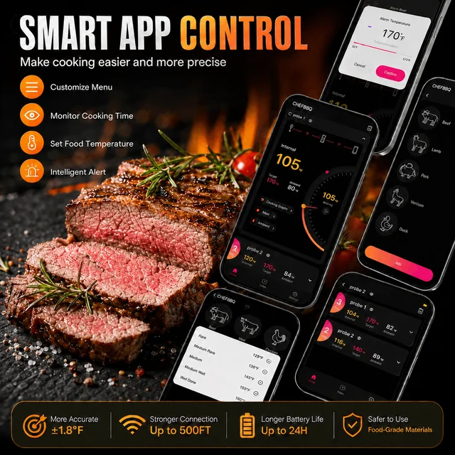 Smart Meat Thermometer 3