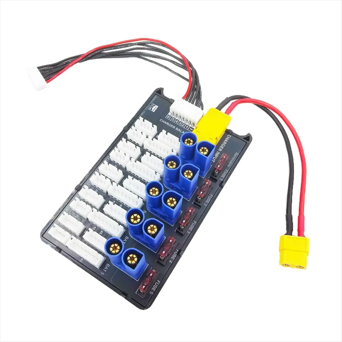 For Model Aircraft 1-6S Lithium Battery Expansion Board and Charging Board,B6 Balance Charging EC5 Charging Board