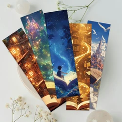 Mysterious Fancy World Reading - Themed Paper Bookmarks - Set of 30 (30pcs)