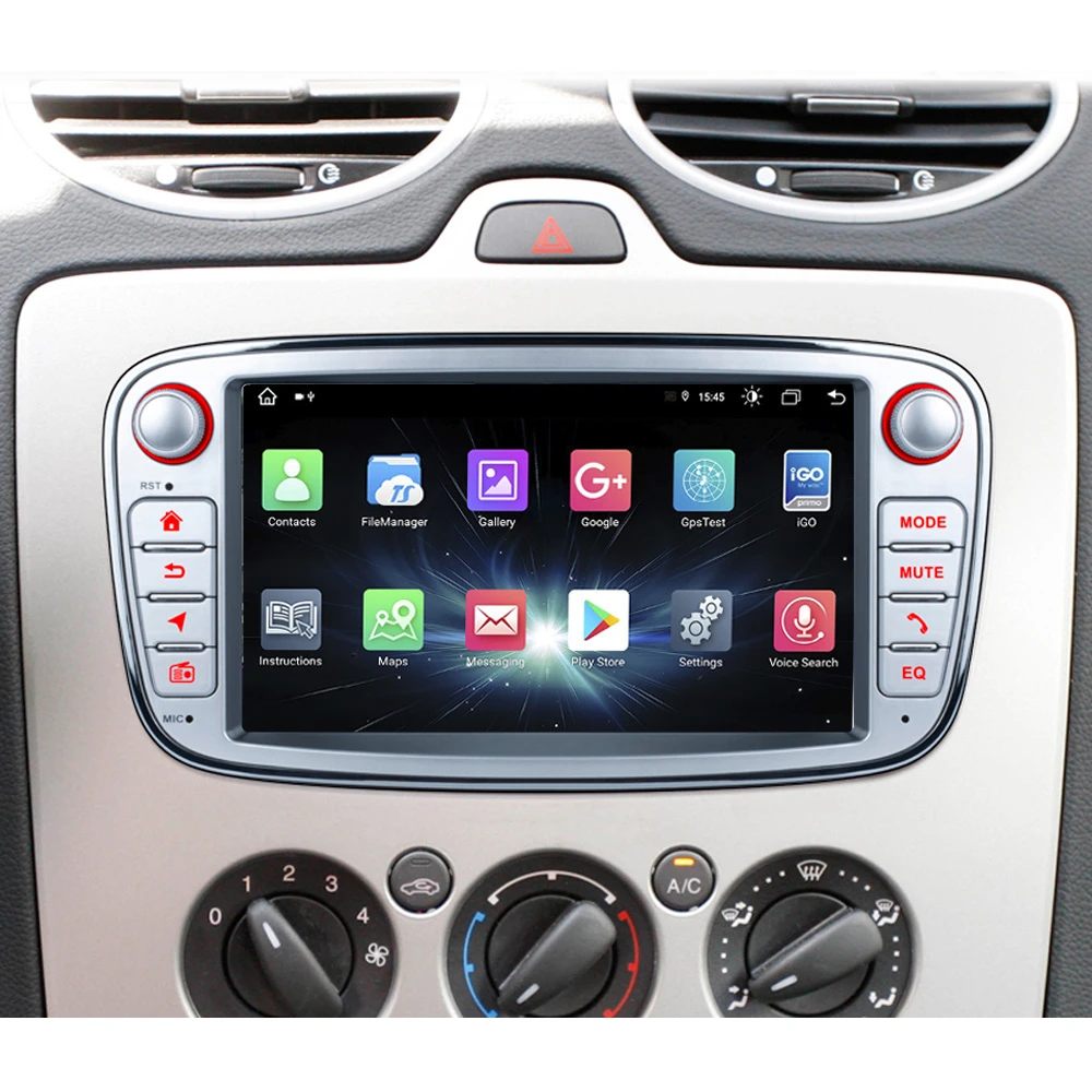 

For FORD Mondeo Focus S-Max C-Max Galaxy 2007- 2011 Car Head Unit Stereo Radio Multiemdia Player Gps Android Auto Vehicle Screen