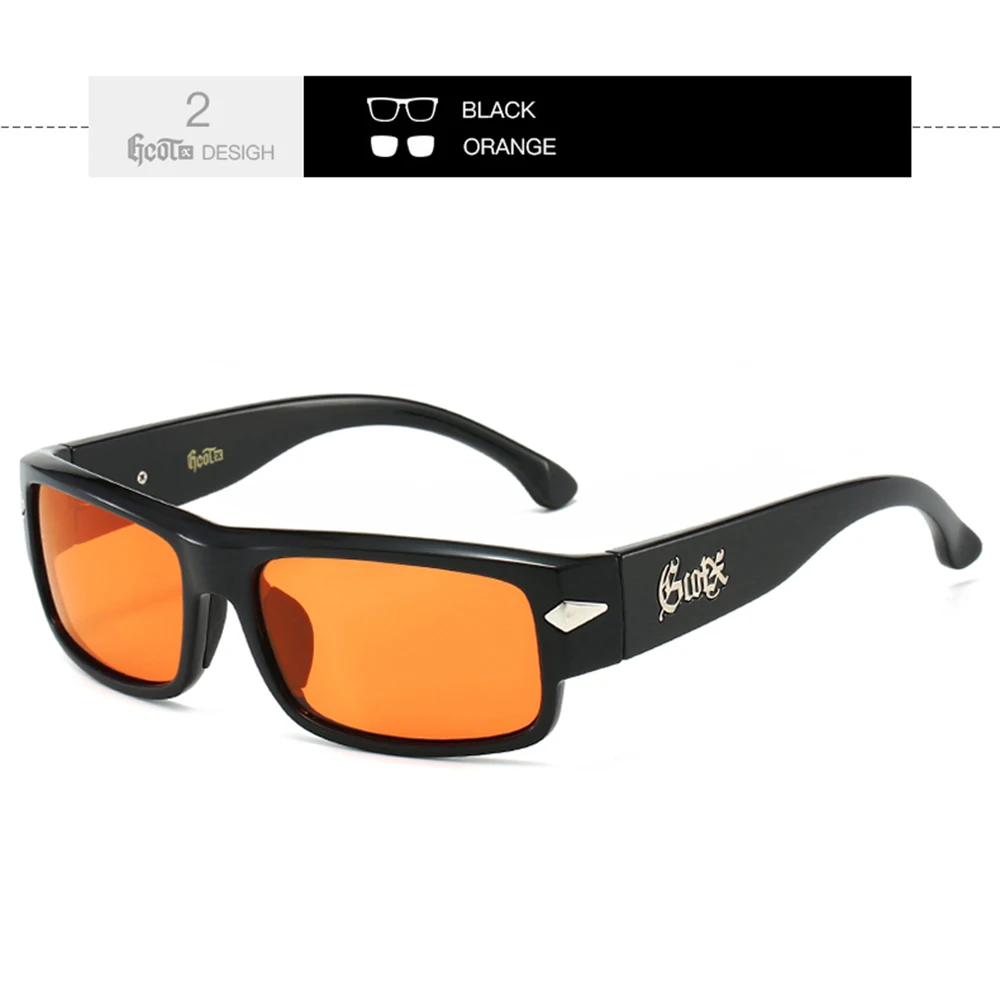 GCOTX Vollrand-polarisierte Sonnenbrille für Damen und Herren, 9 Farben, Modell 722 – Detail 3