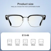 IOWODO E1306 Bluetooth 6.0 Smart Glasses Outdoor Sport AI Voice Anti-UV Sunglasses with Mic & Speaker for Men Women Gifts - Image 5