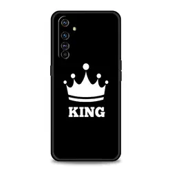 Couple Style Crown King and Queen Phone Case Cover for Realme GT2 (A1)