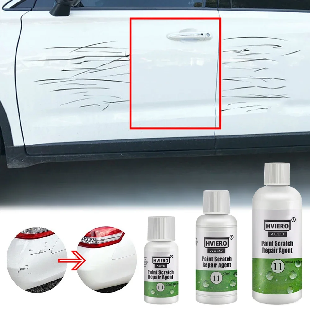 20-50ml Polishing Paste Wax Car Scratch Repair Agent Hydrophobic Paint Care Painting Waterproof Scratches Remover Glass Cleaning Polishing Powder