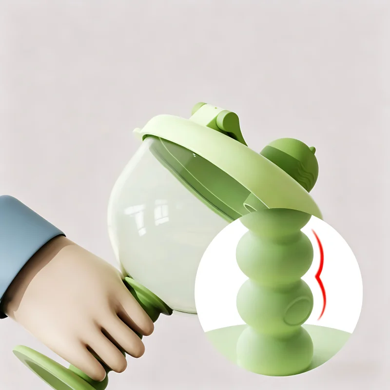 새로운 180ML 플라스틱 재질의 재미있는 파티용 고블릿 컵, 뚜껑과 눈금이 있는 어린이용 빨대컵, 파티, 축제, 생일에 적합, 튼튼한 디자인