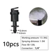 90/180/360° Gardens Adjustable Drip Irrigation Sprinkler Misting Nozzles on 13CM Stake Dripper Inserting Ground Sprayer 4