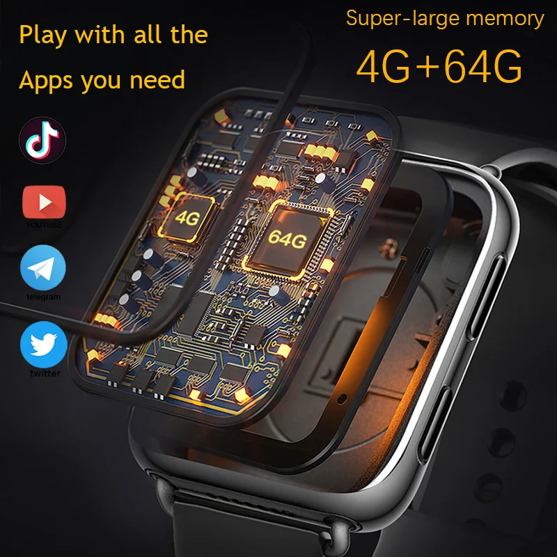 4G AMOLED Ʈ ġ GPS 4 ھ ȵ̵ 1050mAh WIFI 2022 Ʈ  ð 1.78 ġ HD Ʈ ġ 64G 5MP  ī޶