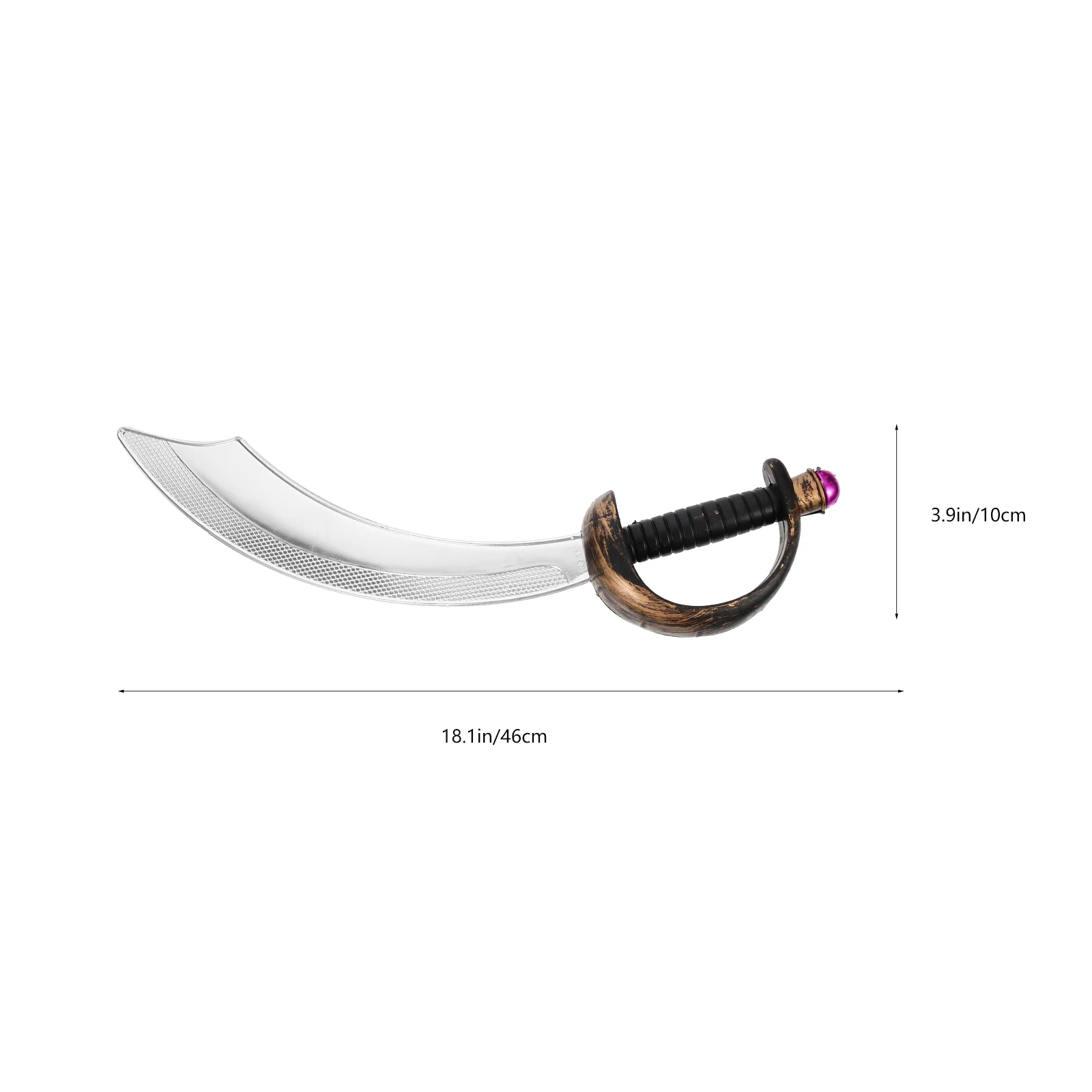 Props Pirate Knife Child Childrens Toys Plastic Sword for Halloween Stage Performance