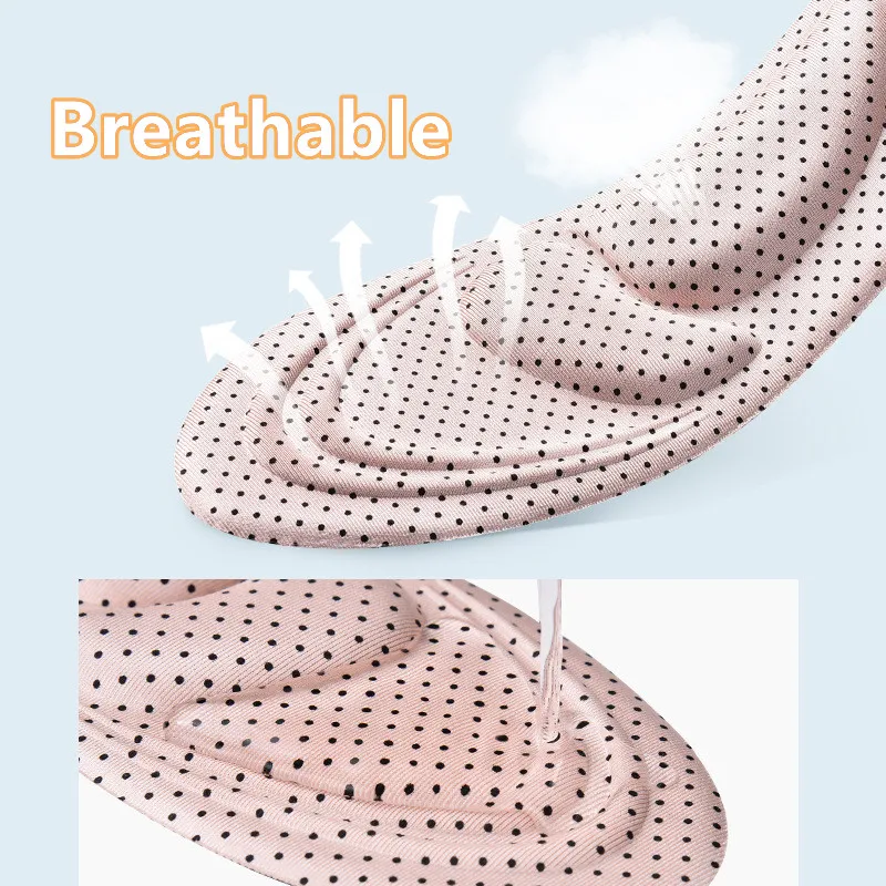 5D Sport Insoles for Shoes Women Men Deodorant Breathable Cushion Running Insoles For Feet Care Orthopedic Memory Foam