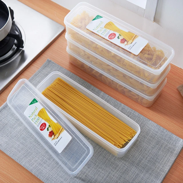 Contenitore per Spaghetti per pasta da cucina contenitore per la  conservazione dei cereali per uso domestico in PP con coperchio contenitore  per Spaghetti contenitore per alimenti da cucina - AliExpress