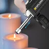 2023 NEW USB Tape-C Waterproof Lighter Arc Plasma Lighter 360 Rotation Ignition Outdoor Camping Windproof Lighter Smoking 3