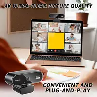 4k Webcam Video Camera USB Web camera Mini Camera 4k HD Wireless Monitor for Business Calling Meetings Laptop Desktop - Image 5