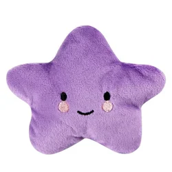 Plush Sounding Pentagram Pet Toy (PURPLE)