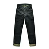 Saaucezhan EX315XX-L3 Men Jeans Color Cotton and Linen  Selvedge Sanforized Raw Denim Jeans for Men Men taper Fit Button 16.5Oz 5